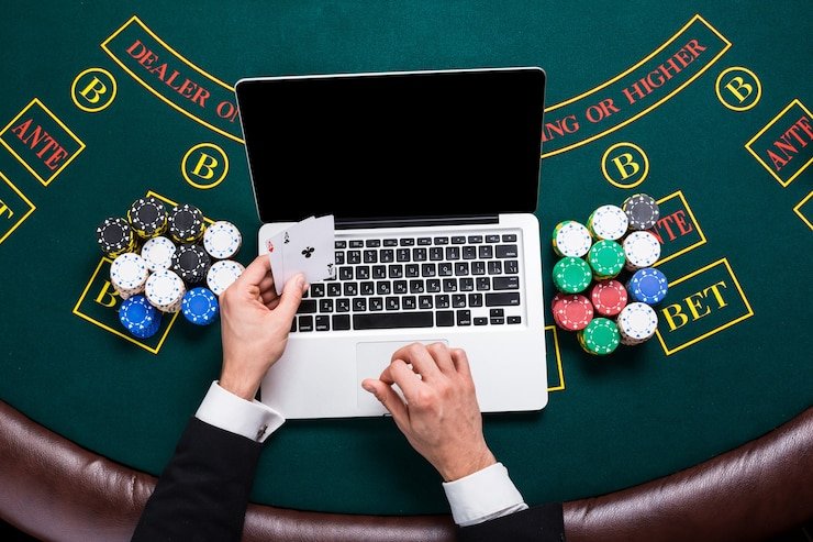 Platform gyrocopter menampilkan sportsbook, live dealer, dan kategori permainan di antarmuka mobile